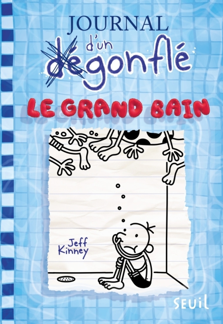 Journal d'un dégonflé - Tome 15 - Le Grand Bain - Jeff Kinney, Natalie Zimmermann - SEUIL JEUNESSE