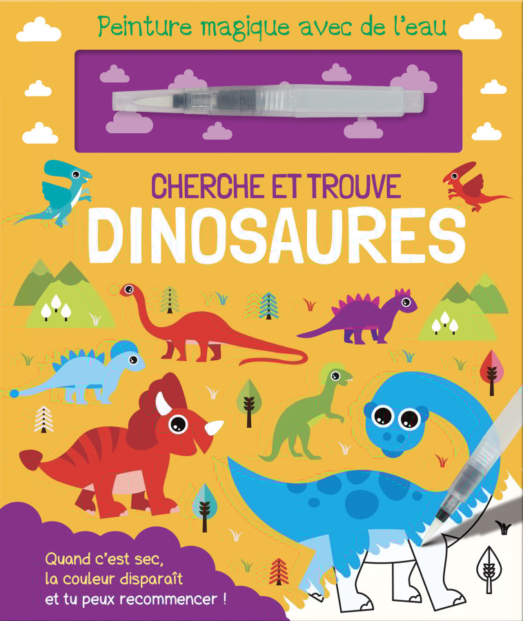 CHERCHE ET TROUVE -  DINOSAURES - Maaike Boot - 1 2 3 SOLEIL