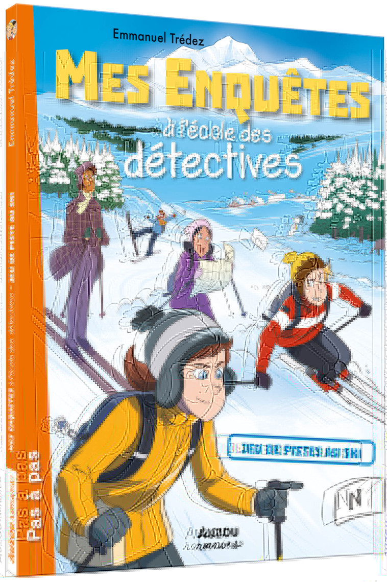 MES ENQUÊTES À L'ÉCOLE DES DÉTECTIVES - JEU DE PISTES AU SKI - Trédez Emmanuel Trédez Emmanuel, Auren Auren,  tredez emmanuel,  Auren - AUZOU