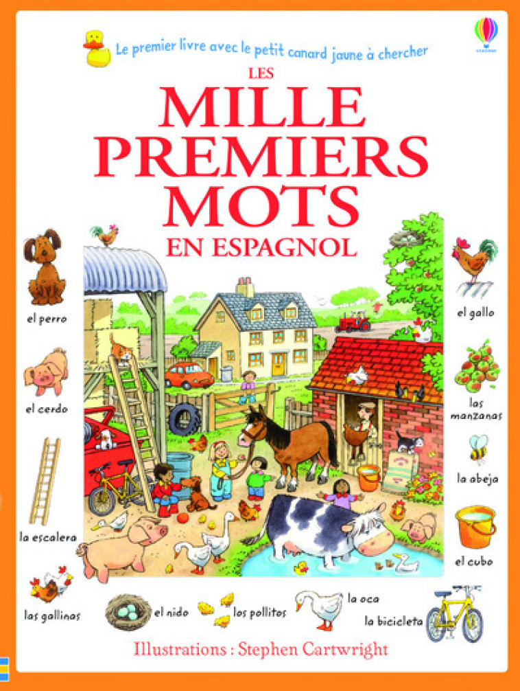 Les mille premiers mots en espagnol - Heather Amery, Stephen Cartwright - USBORNE