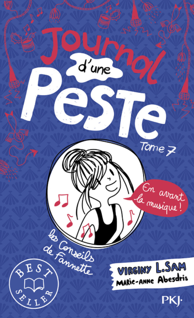 Journal d'une peste - Tome 7 En avant la musique ! - Virginy L. Sam, Marie-Anne Abesdris - POCKET JEUNESSE