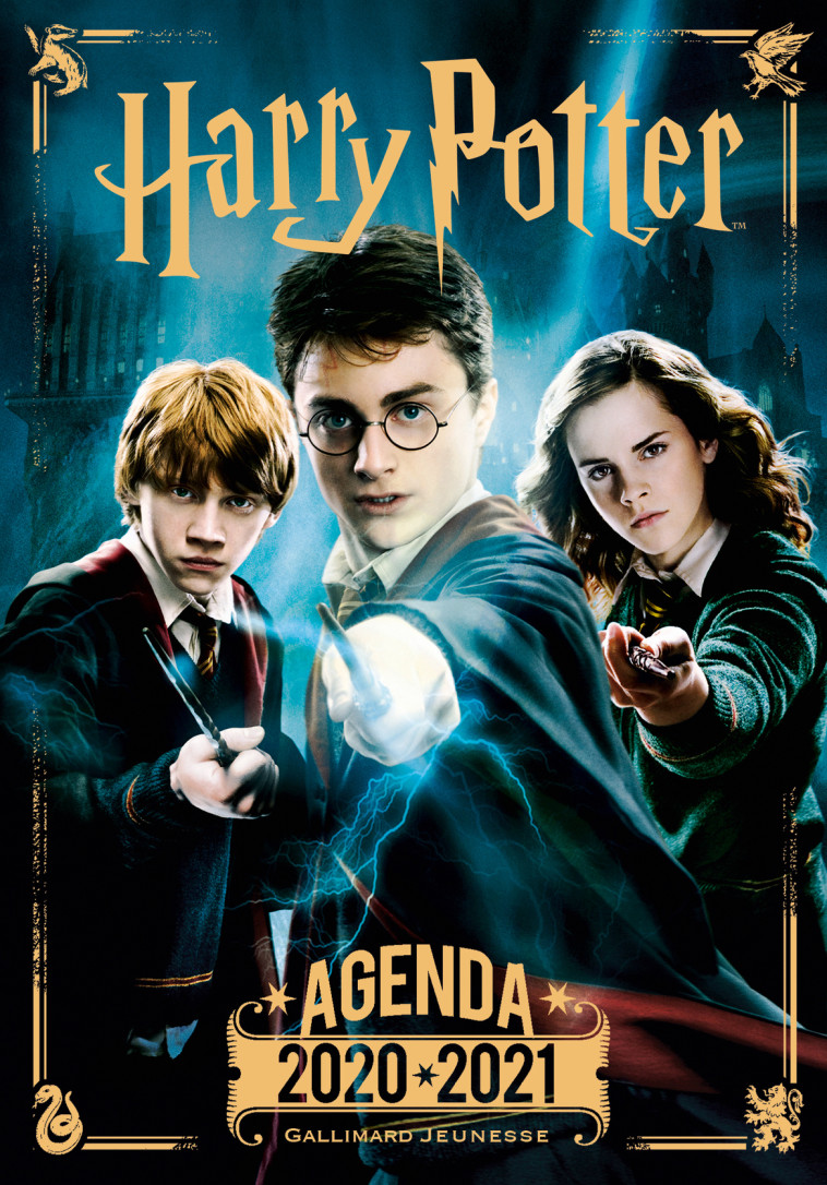 Agenda Harry Potter 2020-2021 -  Collectif - GALLIMARD JEUNE