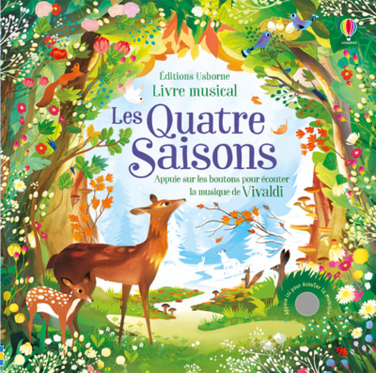 Les Quatre Saisons - Livre musical - Fiona Watt - USBORNE