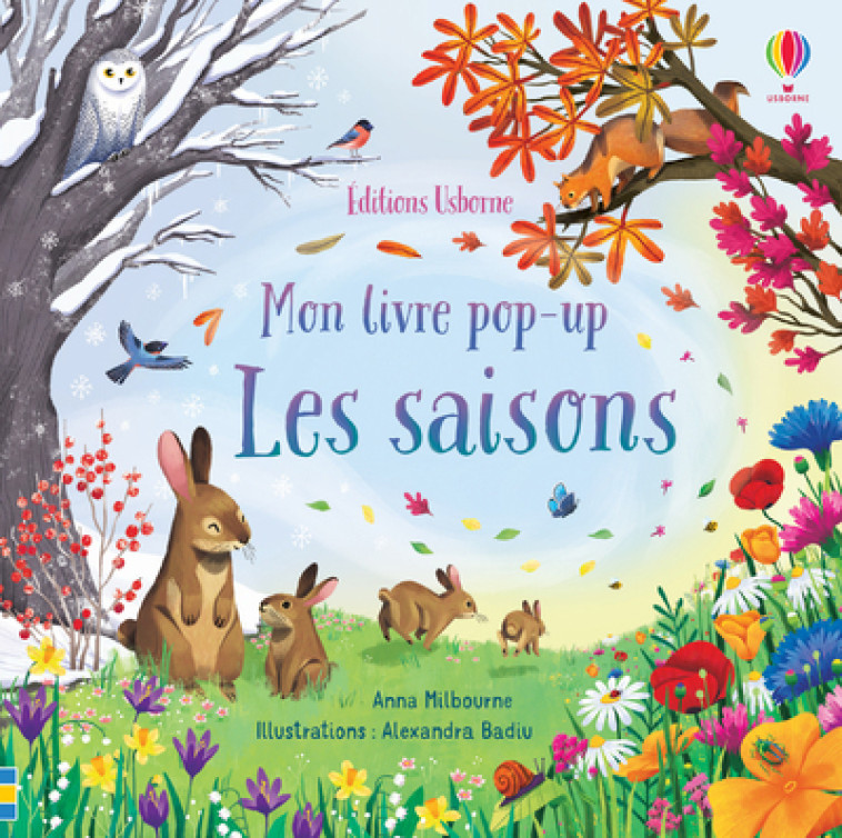 Les saisons - Mon livre pop-up - Anna Milbourne - USBORNE