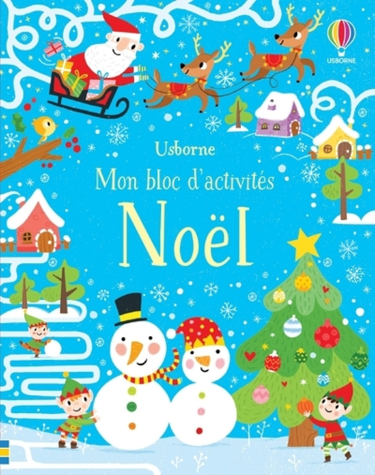 Mon bloc d'activités - Noël - Dès 6 ans - Simon Tudhope - USBORNE