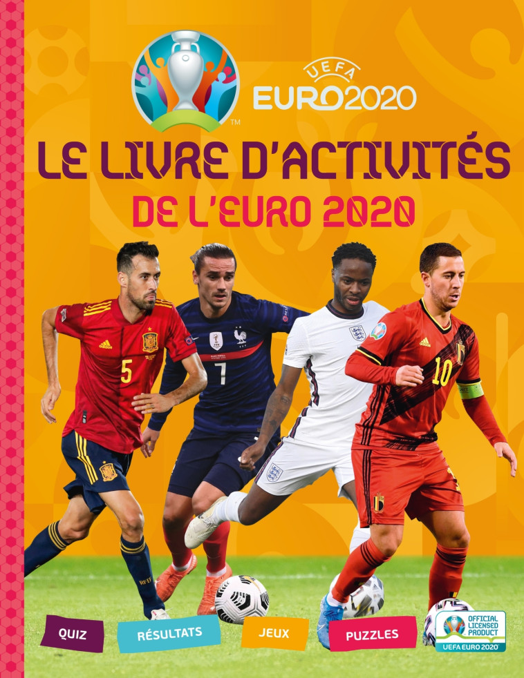 Le livre d'activités Euro 2020 - Emily Stead - DEUX COQS D OR