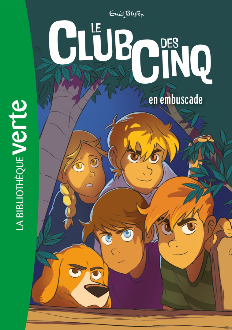 Le Club des Cinq 21 NED - En embuscade - Enid Blyton - HACHETTE JEUN.