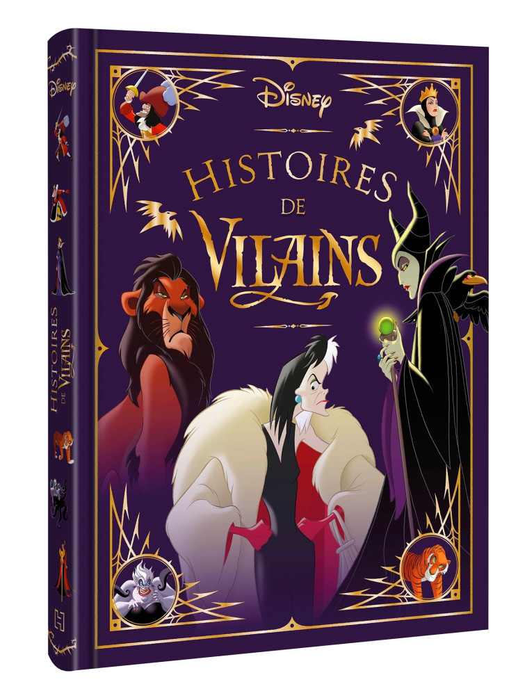 DISNEY - Les Chefs-d'oeuvre - Histoires de Vilains -  Collectif - DISNEY HACHETTE