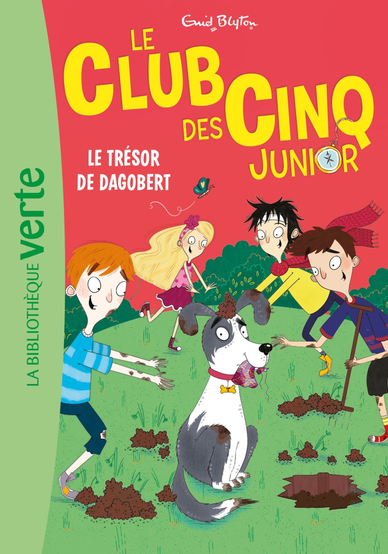 Le Club des Cinq Junior 11 - Le trésor de Dagobert - Enid Blyton - HACHETTE JEUN.