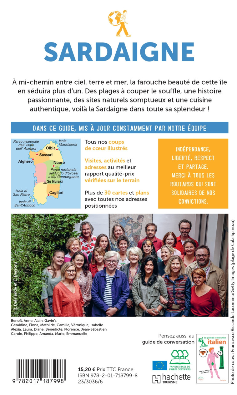 Guide du Routard Sardaigne 2022/23 -   - HACHETTE TOURI