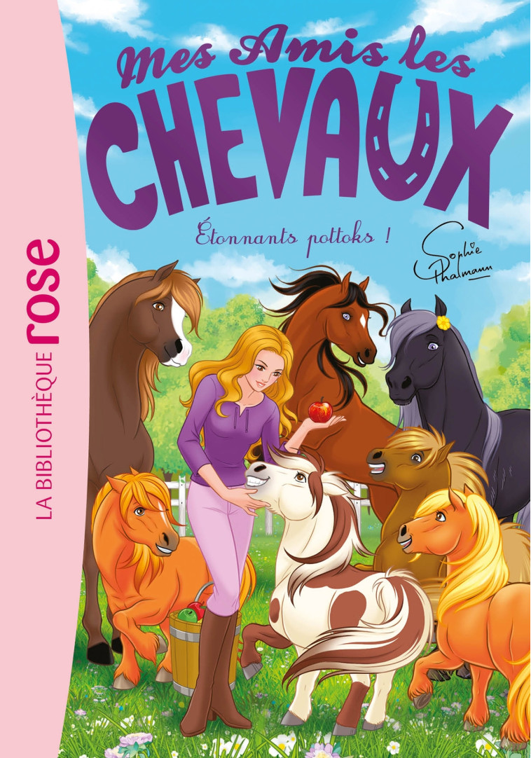 Mes amis les chevaux 43 - Étonnants pottoks ! - Sophie Thalmann - HACHETTE JEUN.