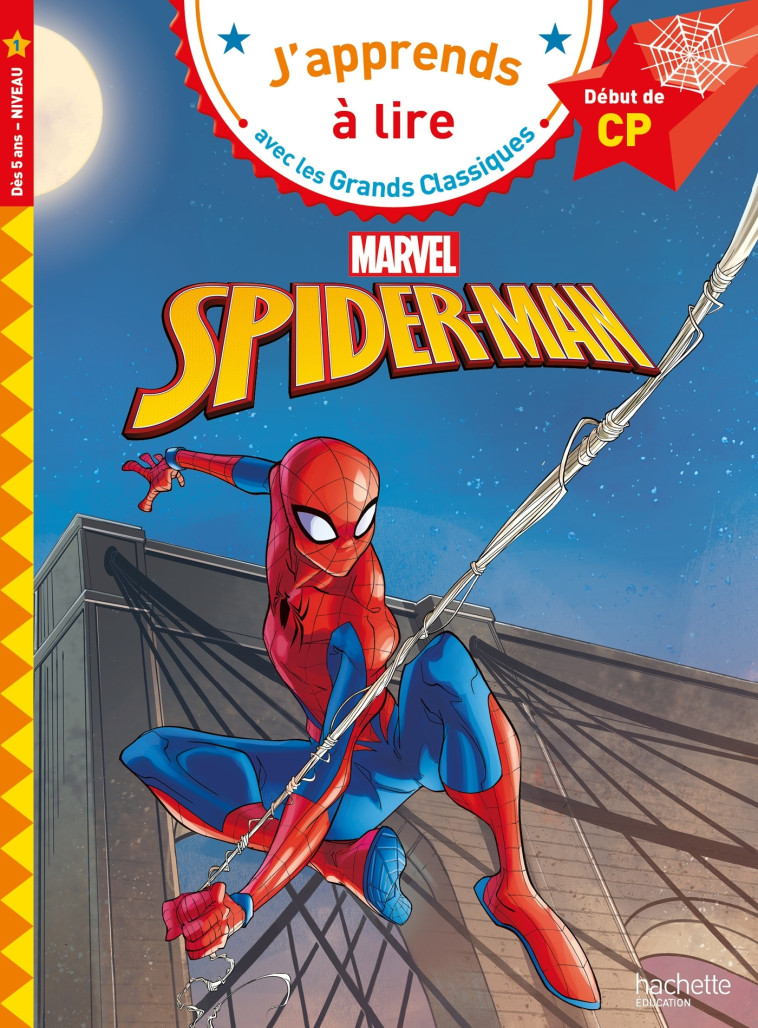 Disney - Marvel - Spider-Man CP Niveau 1 - Isabelle Albertin - HACHETTE EDUC