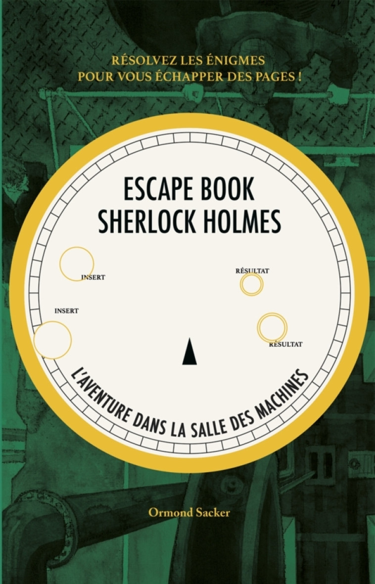 Sherlock Holmes Escape Book - Ormond Sacker - HACHETTE PRAT