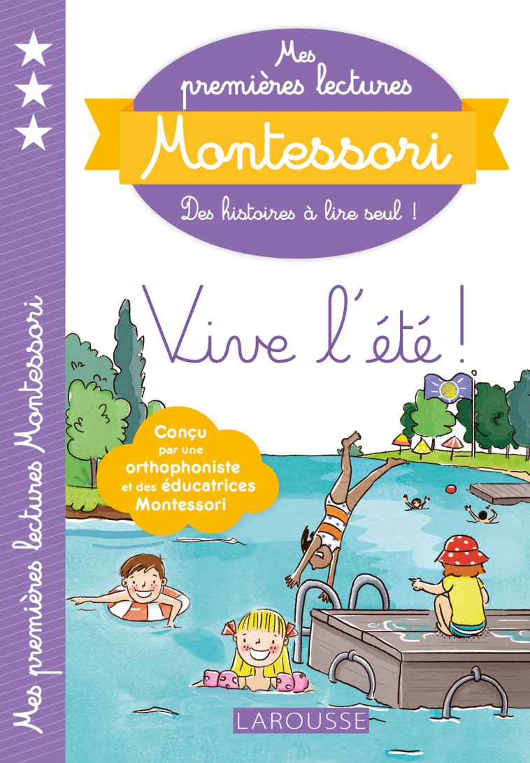 Mes premières lectures Montessori, Vive l'été ! - Julie Rinaldi - LAROUSSE