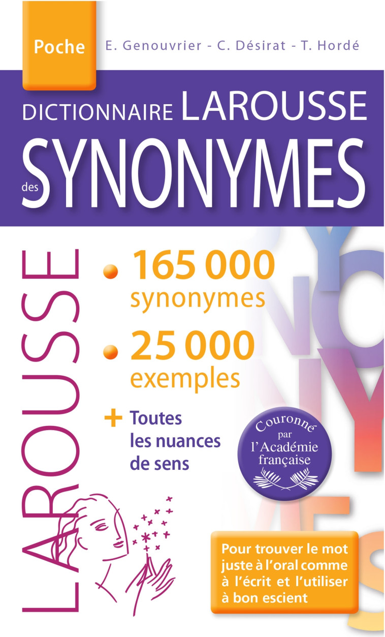 Dictionnaire LAROUSSE des SYNONYMES poche - Emile Genouvrier - LAROUSSE