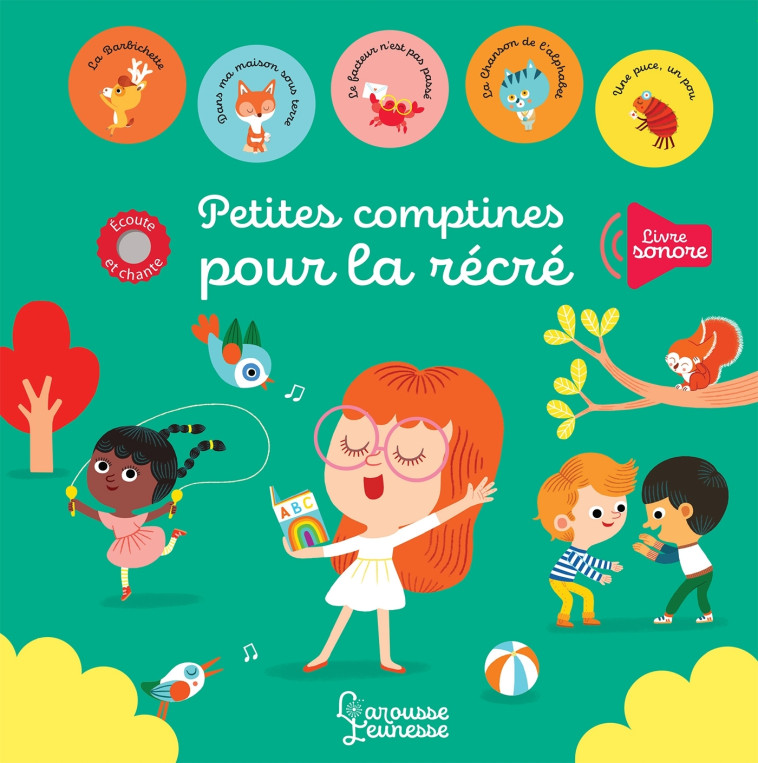 Petites comptines pour la récré - Julie Mercier - LAROUSSE