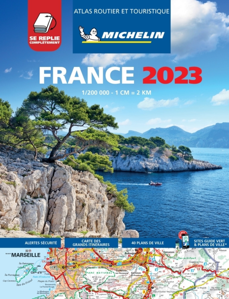 Atlas Atlas routier France 2023 Michelin - Tous les services utiles (A4-Multiflex) - XXX - MICHELIN