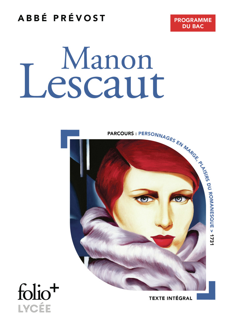 Manon Lescaut - BAC 2025 - Abbé Prévost - FOLIO