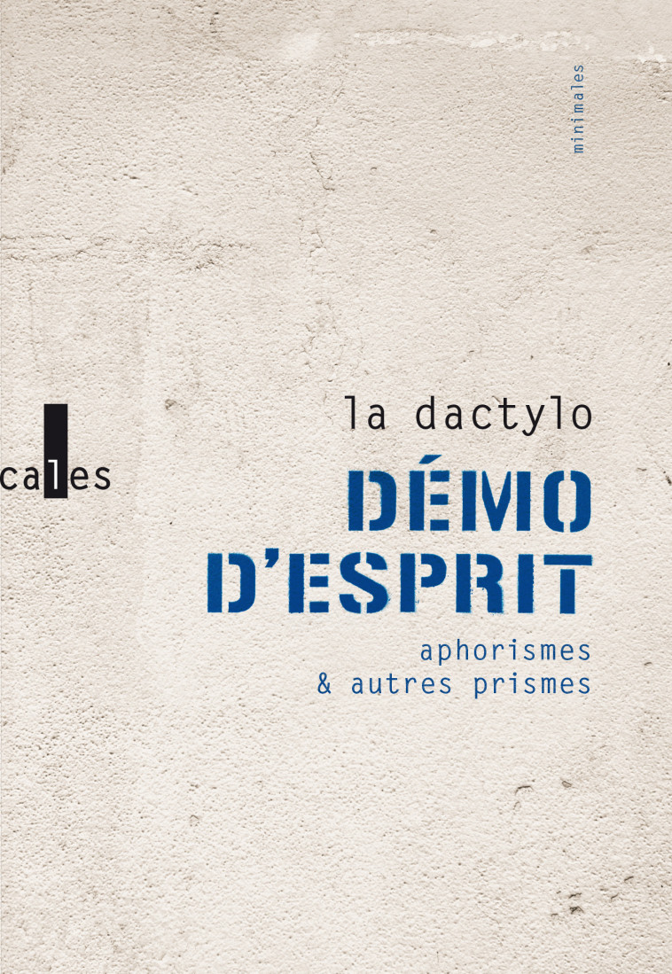 Démo d'esprit -  La Dactylo - VERTICALES