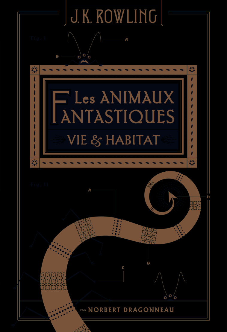 Les animaux fantastiques - J.K. Rowling - GALLIMARD JEUNE