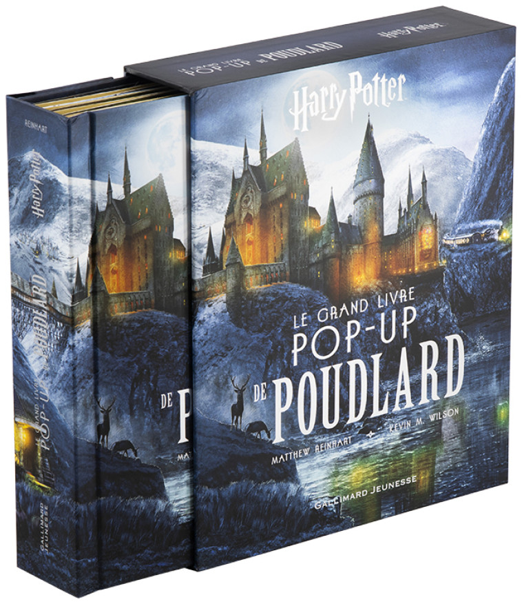 Harry Potter - Le grand livre pop-up de Poudlard - Matthew Reinhart - GALLIMARD JEUNE