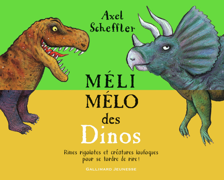 Méli-mélo des Dinos - Axel Scheffler - GALLIMARD JEUNE