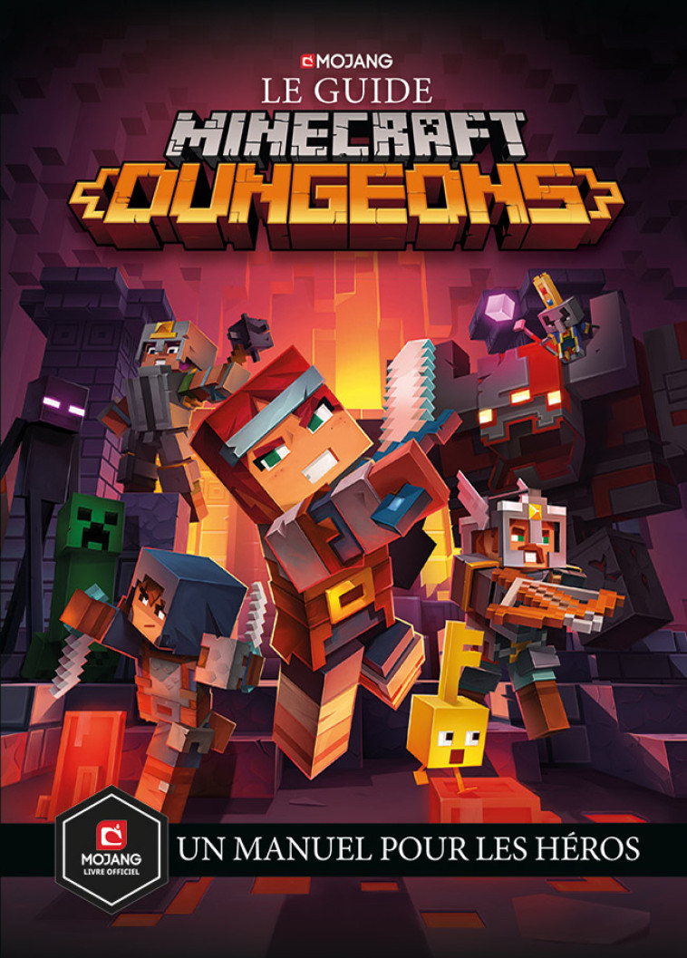 le guide Minecraft Dungeons -  Collectif - GALLIMARD JEUNE