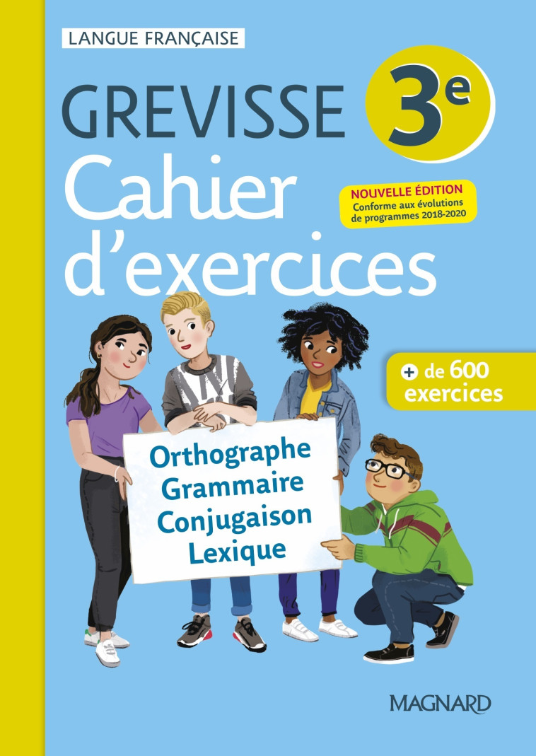 Cahier Grevisse 3e (2021) - Myriam Dufour - MAGNARD