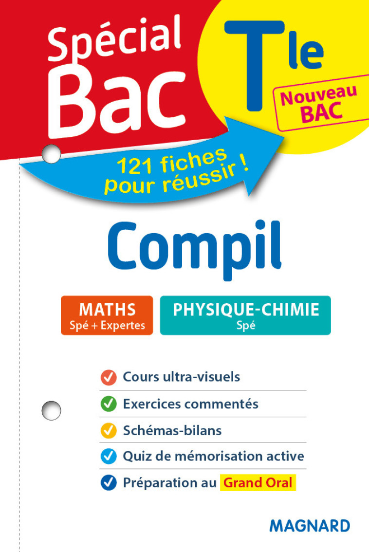 Spécial Bac Compil 2 Spés Maths Physique Tle Bac 2021 - Jean-Dominique Picchiottino - MAGNARD