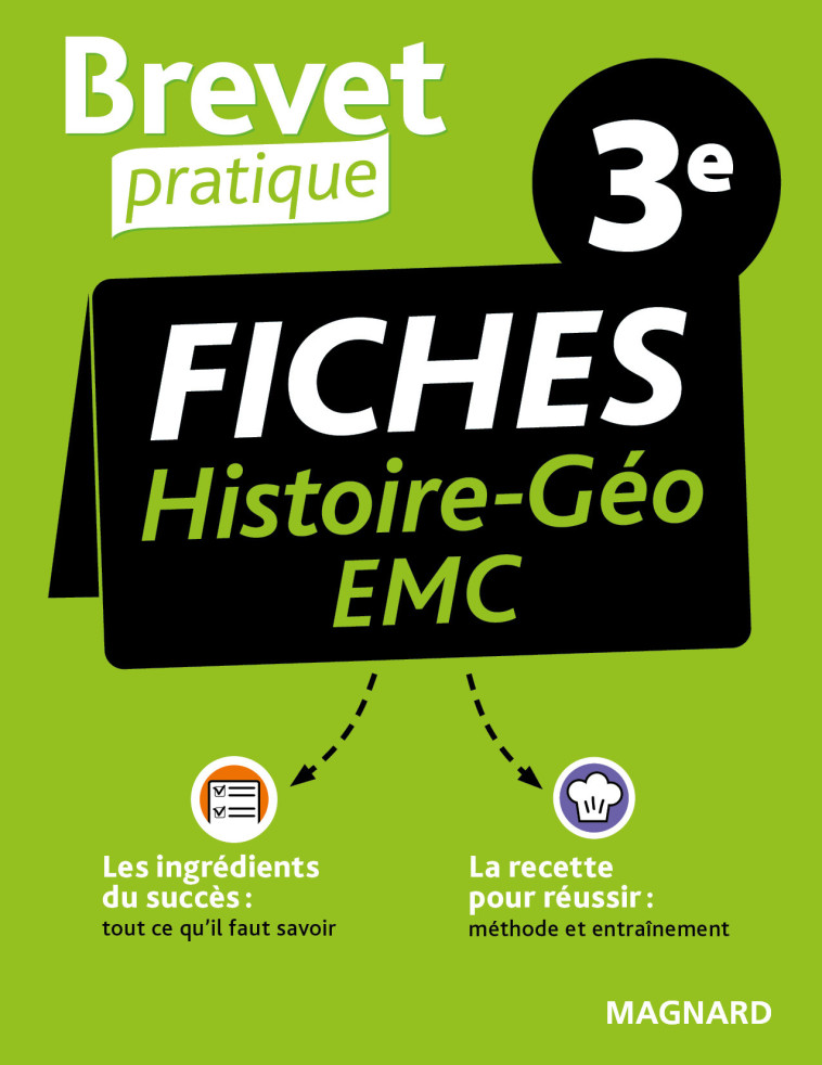 Brevet Pratique Fiches Histoire-Géographie-EMC 3e Brevet 2025 - Nadine Daboval - MAGNARD