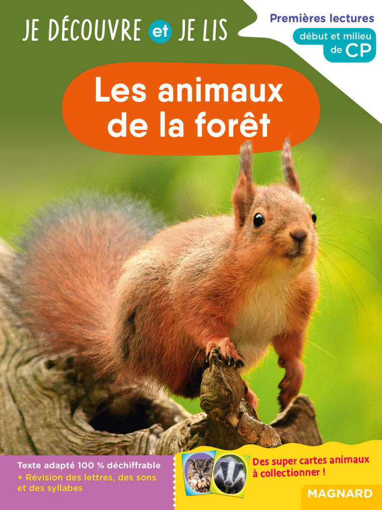 Je découvre et je lis CP - Les animaux de la forêt - Caroline Gombert - MAGNARD