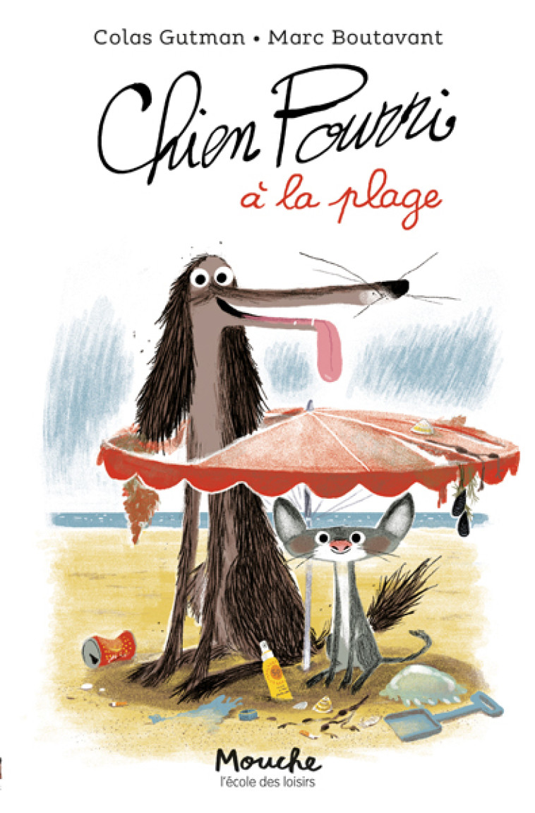 Chien Pourri à la plage - Colas Gutman - EDL