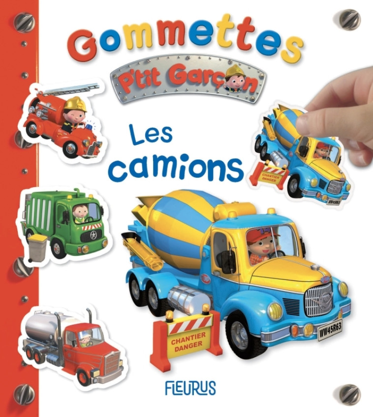 Les camions - Nathalie Bélineau - FLEURUS