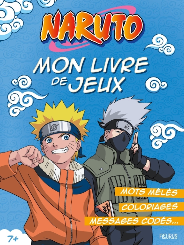 Naruto   Mon livre de jeux - Adeline Michel Tran - FLEURUS