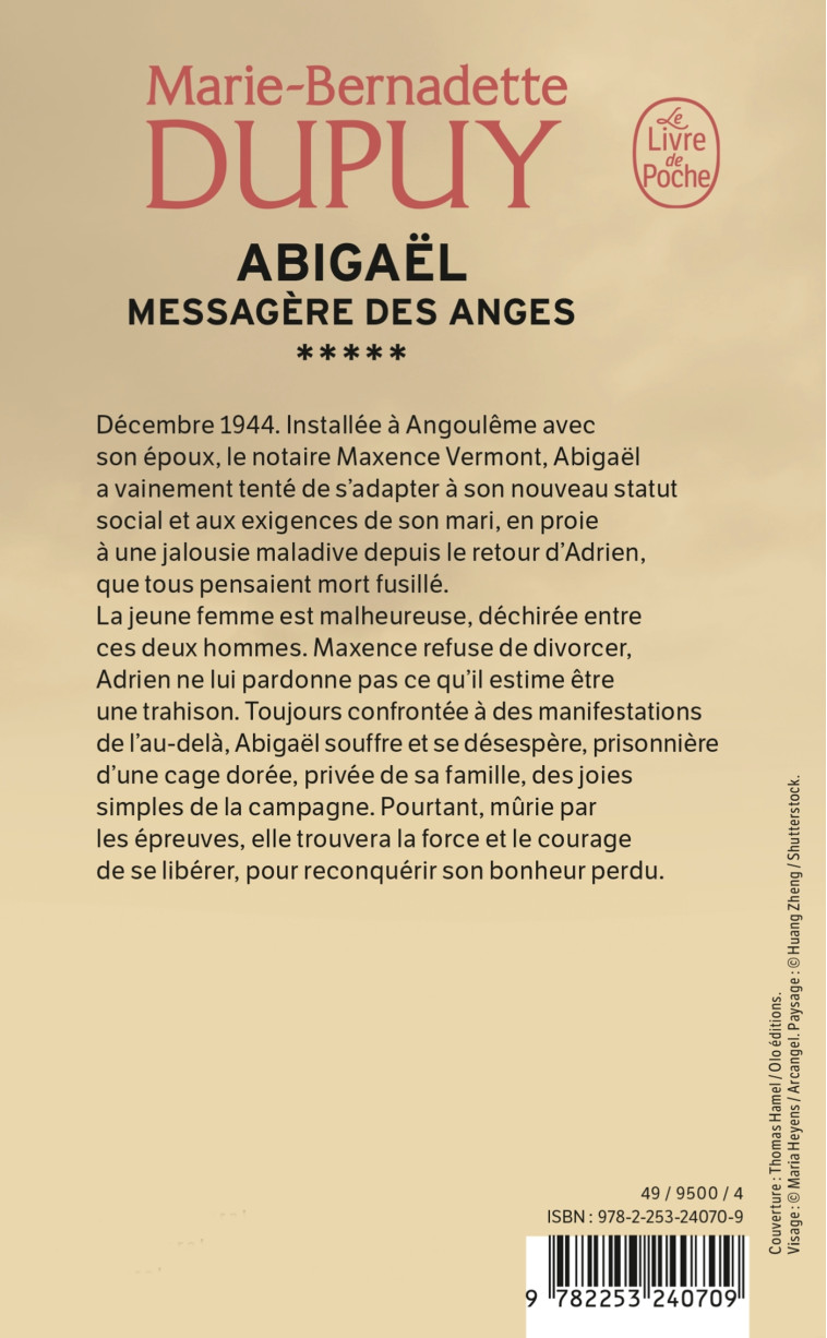 Abigaël, messagère des anges (Abigaël Saison 1, Tome 5) - Marie-Bernadette Dupuy - LGF