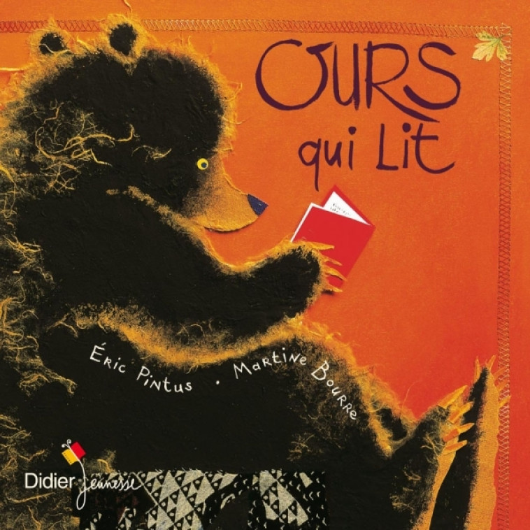 Ours qui lit - poche - Eric Pintus - DIDIER JEUNESSE