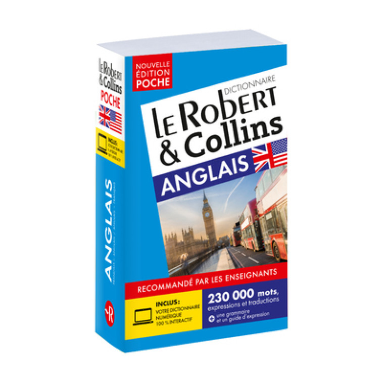 Robert et Collins Poche Anglais - Nouvelle édition -  Collectif - LE ROBERT