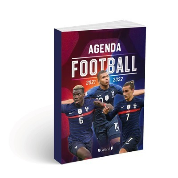 Agenda Football France 2021-2022 -  Collectif - GRUND