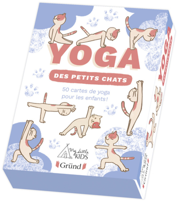 Le Yoga des petits chats - Clémence Barbier - GRUND