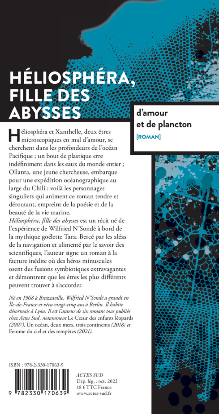 Héliosphéra, fille des abysses - Wilfried N'Sondé - ACTES SUD