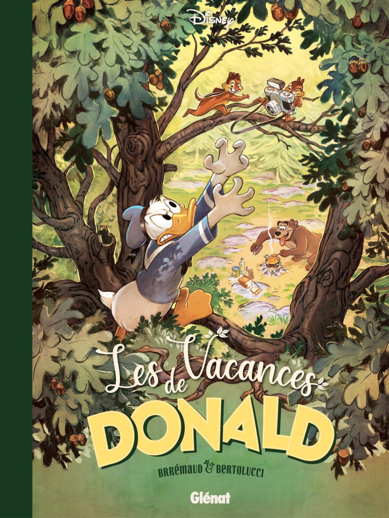 Les Vacances de Donald - Frédéric Brrémaud - GLENAT