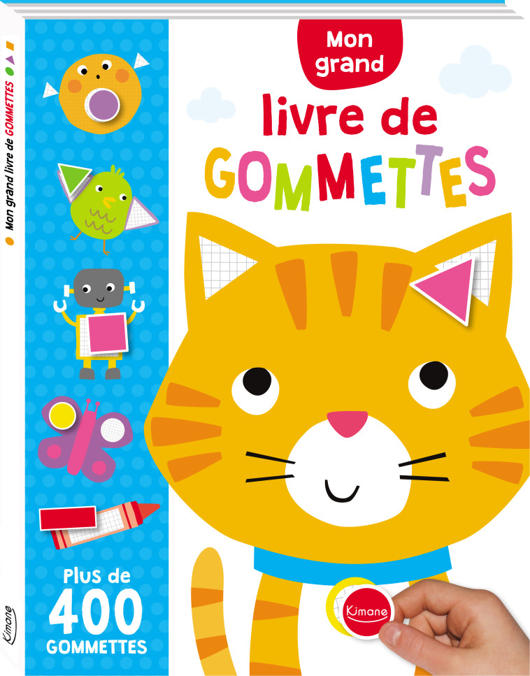 MON GRAND LIVRE DE GOMMETTES - Charly Lane - KIMANE