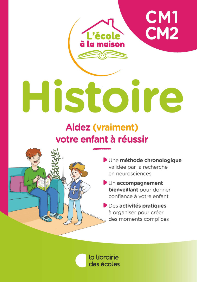 L'école à la maison - Histoire CM1-CM2 - XXX - LIB DES ECOLES