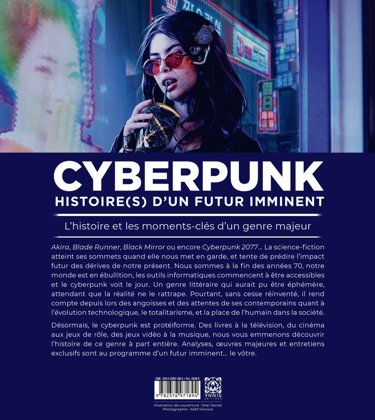 Cyberpunk Histoire(s) d'un futur imminent - Stéphanie Chaptal - YNNIS