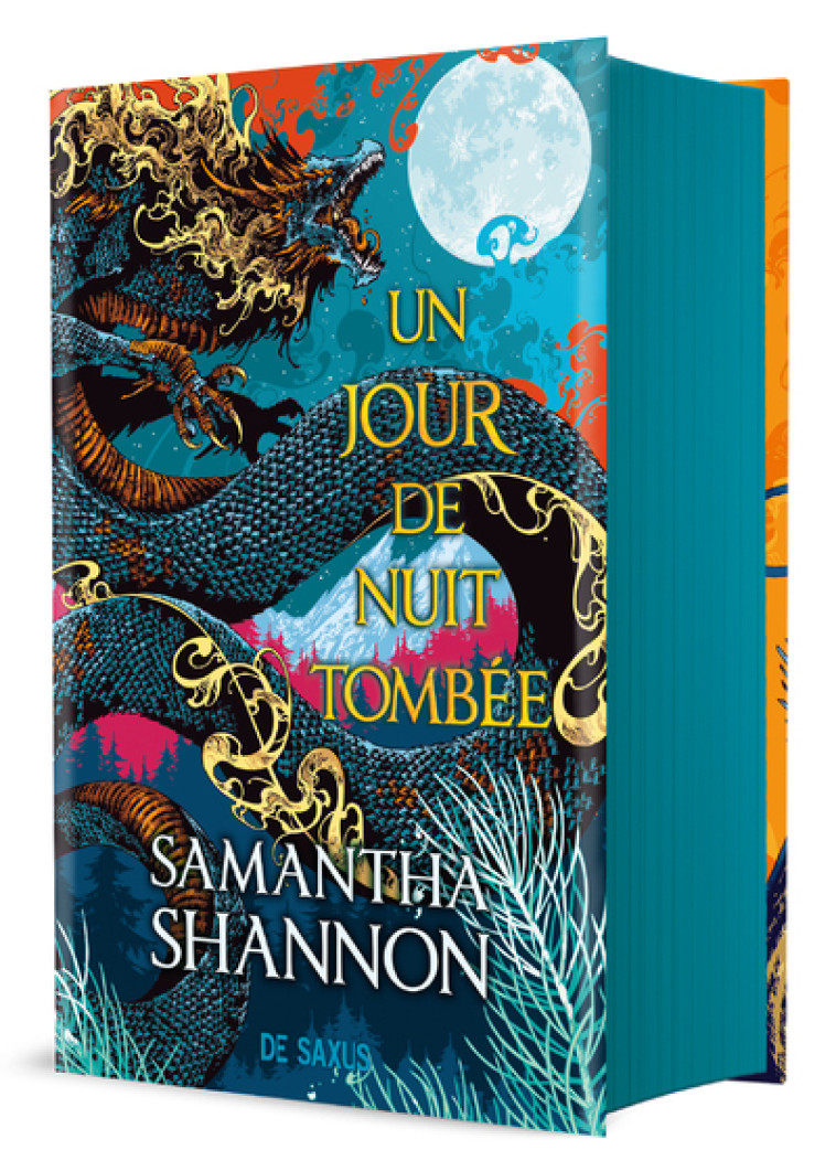 Un jour de nuit tombée (relié collector) - Samantha Shannon - DE SAXUS