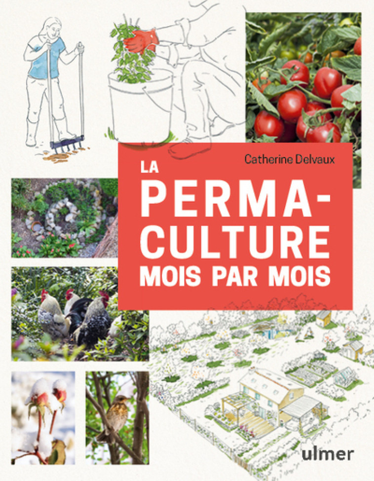 La permaculture mois par mois - Catherine Delvaux - ULMER