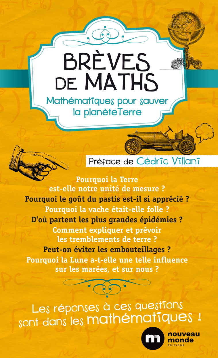 Brèves de maths - Cédric Villani - NOUVEAU MONDE