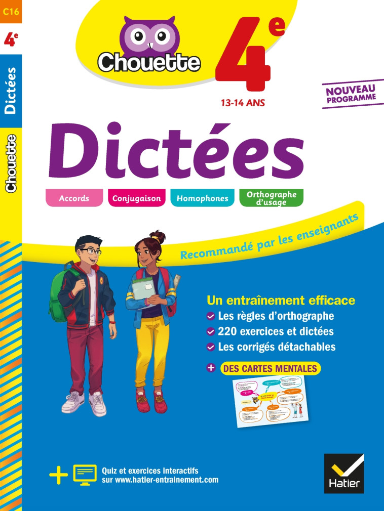 Dictées 4e - Christine Formond - HATIER