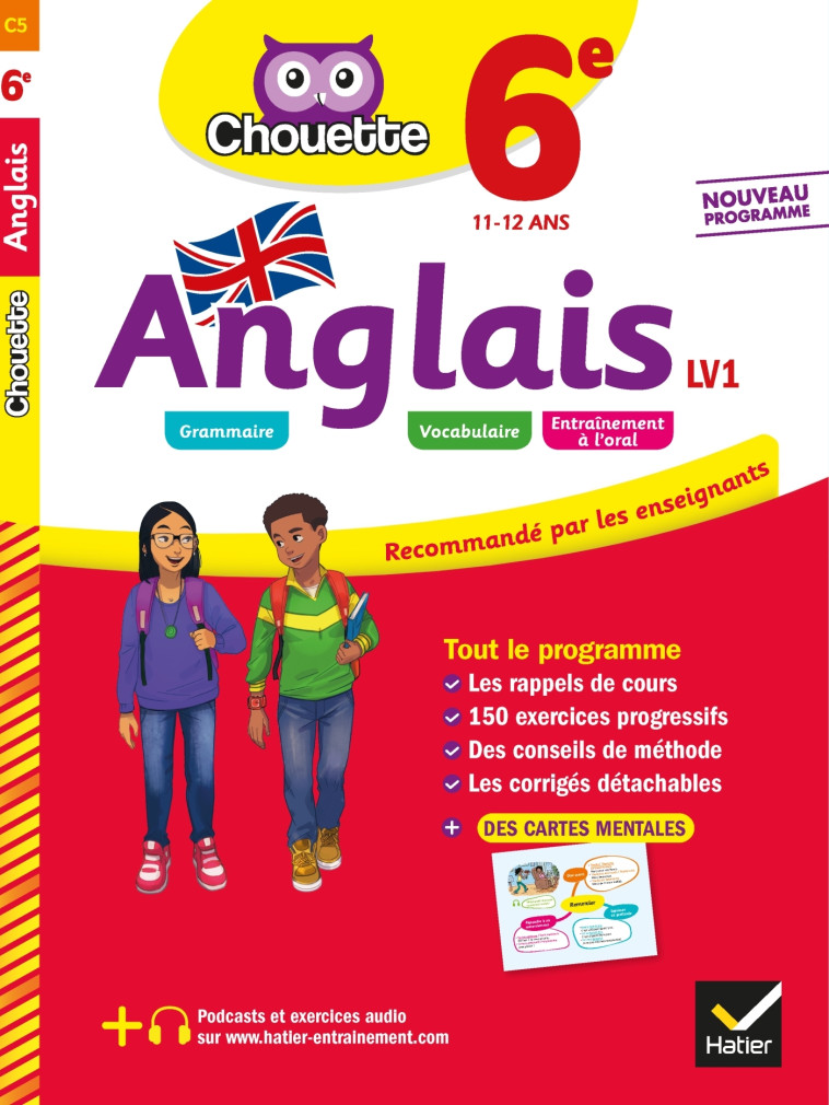 Anglais 6e - LV1 (A1 vers A2) - Nicole Nemni-Nataf - HATIER