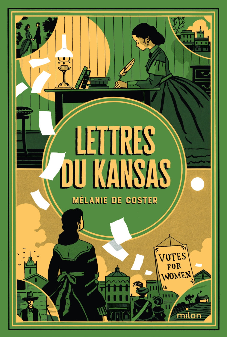 Lettres du Kansas - Mélanie De Coster - MILAN